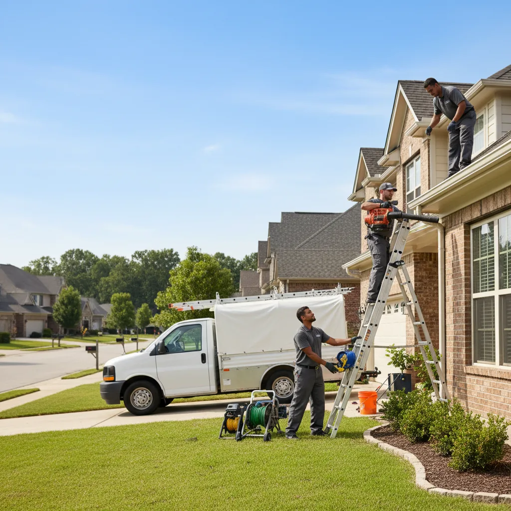 Home Gutter Service in Santa Fe, MO near me